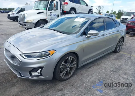 2020 Ford Fusion Titanium from USA, damaged, VIN 3FA6P0D95LR199443